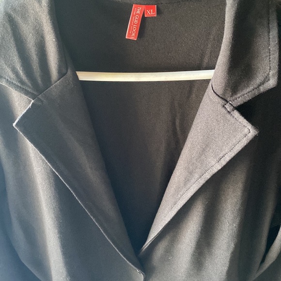 Womens Black summer coat - Picture 8 of 11